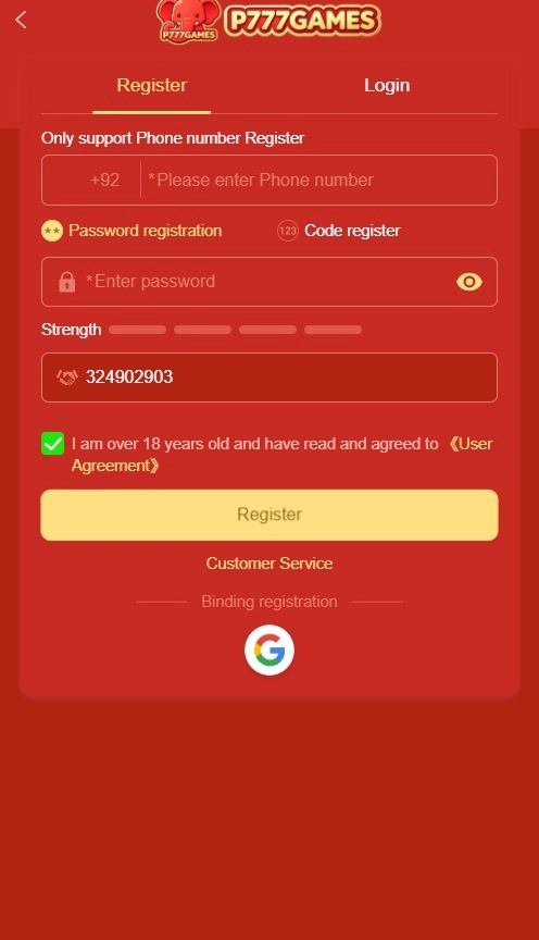 How to Sign Up and Register for an Account of P777