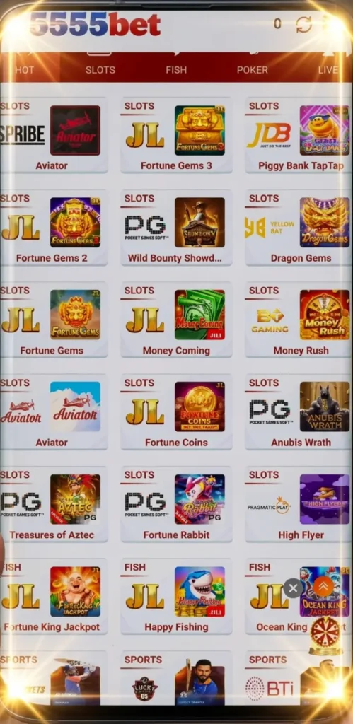 5555BET Game 