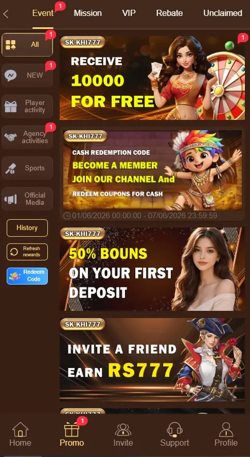 SK KHI 777 Game APK 2026
