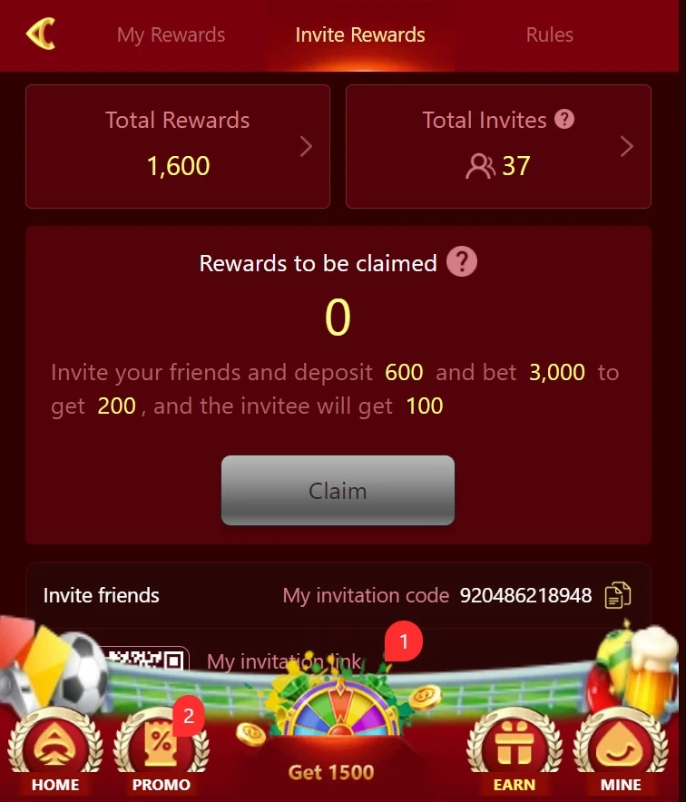 Hermes Game Referal Rewards