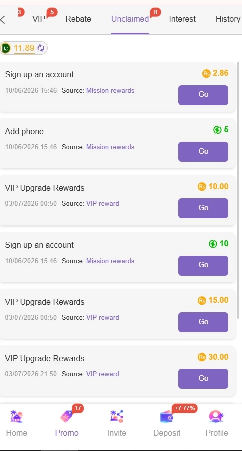 HI309 bonuses